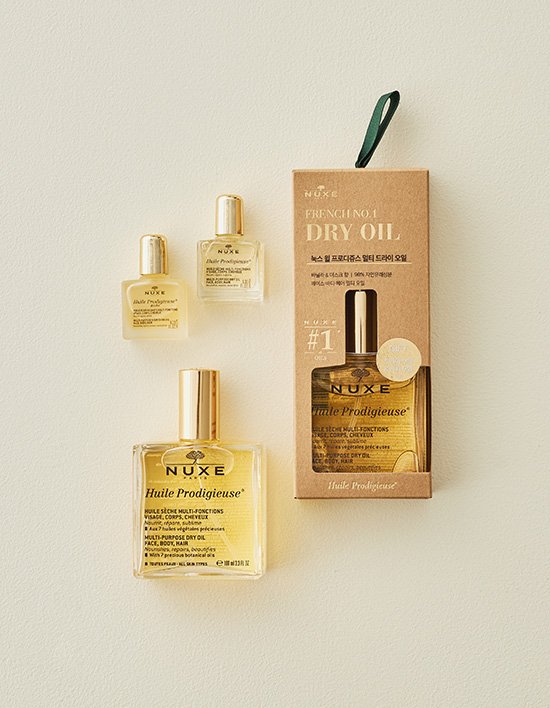 [눅스] 윌 프로디쥬스 멀티 드라이 오일 100ml 기획세트 (미니오일 10mL+10mL 증정)