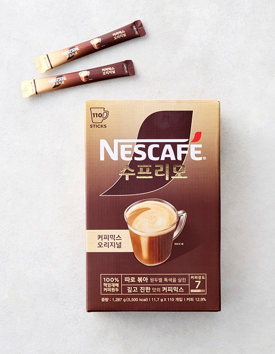  [네스카페] 수프리모 커피믹스 오리지널 (11.7g X 110개입)