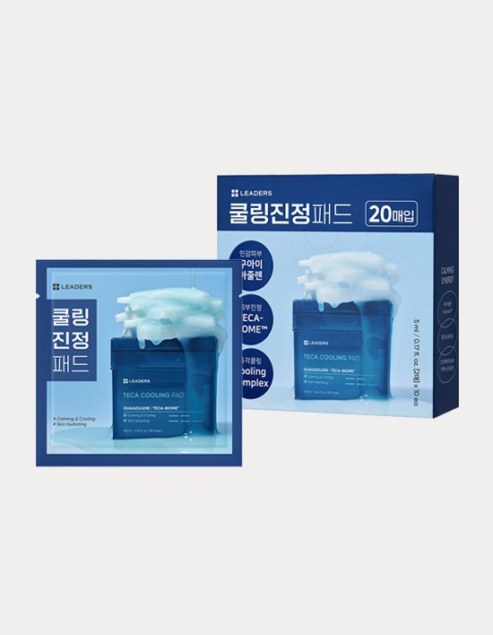 [리더스] 쿨링 진정 패드 휴대용 키트 (2매X10개) 