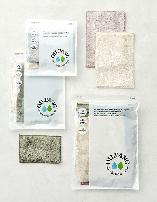 [오일팡] 물로만 깨끗하게 만능 행주 3개입&5개입 6종 (택1) 