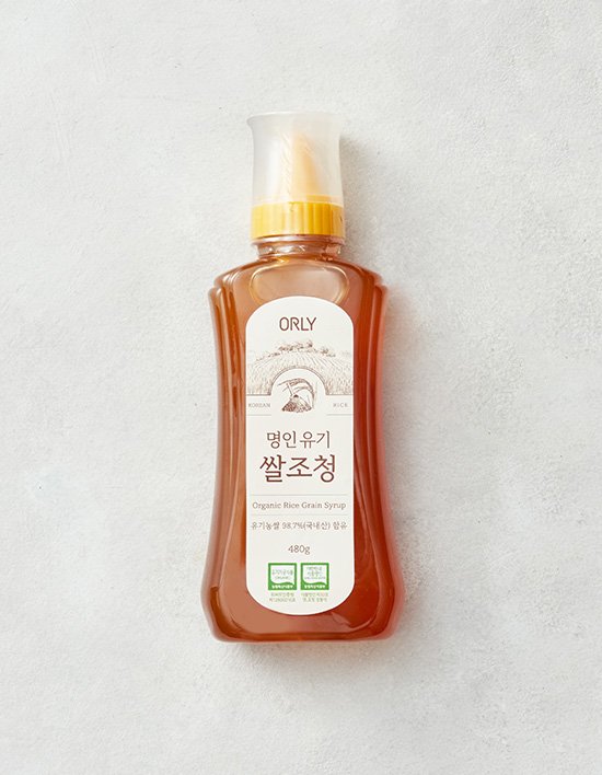 [올리] 명인 유기쌀조청 480g (국내산 유기농쌀)