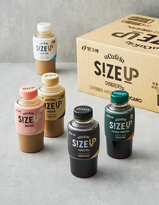 [아카페라] 사이즈업 커피 (350mL X 20개입) 5종 (택1)
