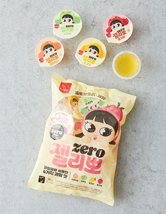 [삼립] 젤리뽀 제로 560g