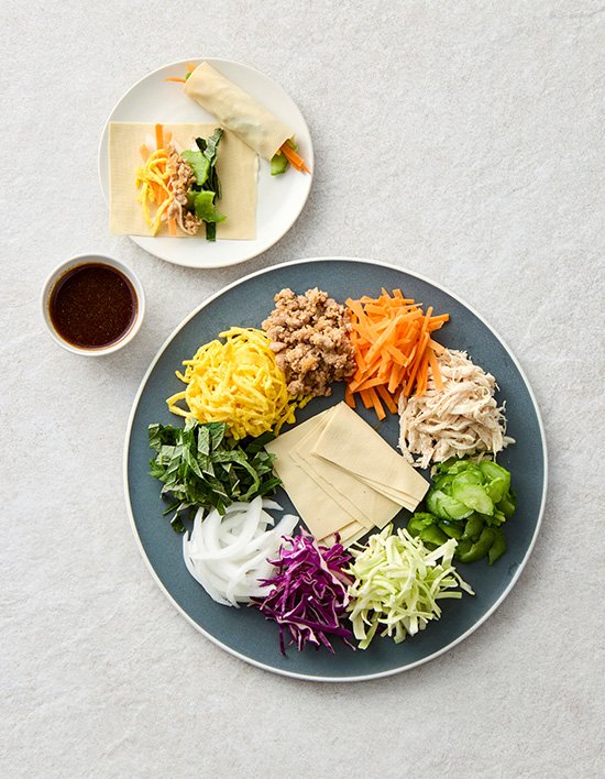 [집반찬연구소] 포두부 야채 쌈 키트