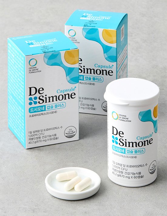 [드시모네] 캡슐 플러스 유산균 (60일분)