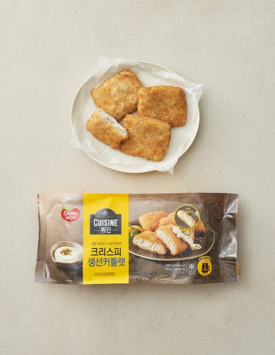 [동원] 퀴진 생선커틀렛 400g (냉동)