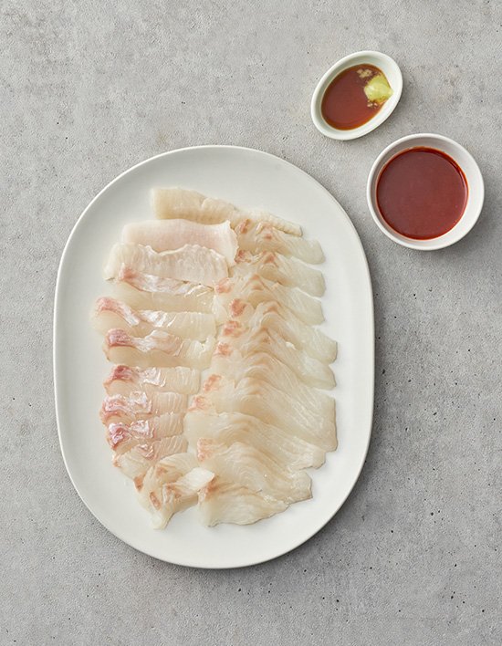 [은하수산] 숙성 광어회 200g