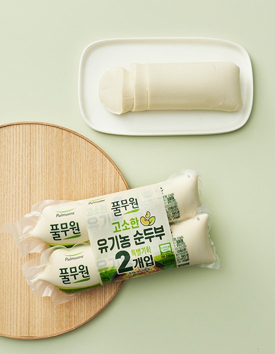 [풀무원] 고소한 유기농 순두부 (2개입)