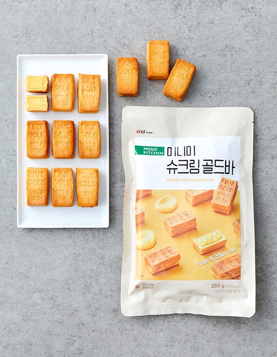 [모노키친] 미니미 슈크림 골드바 280g