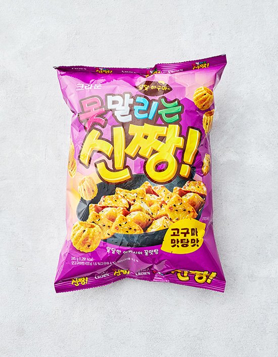 [크라운] 신짱 고구마맛탕맛 245g