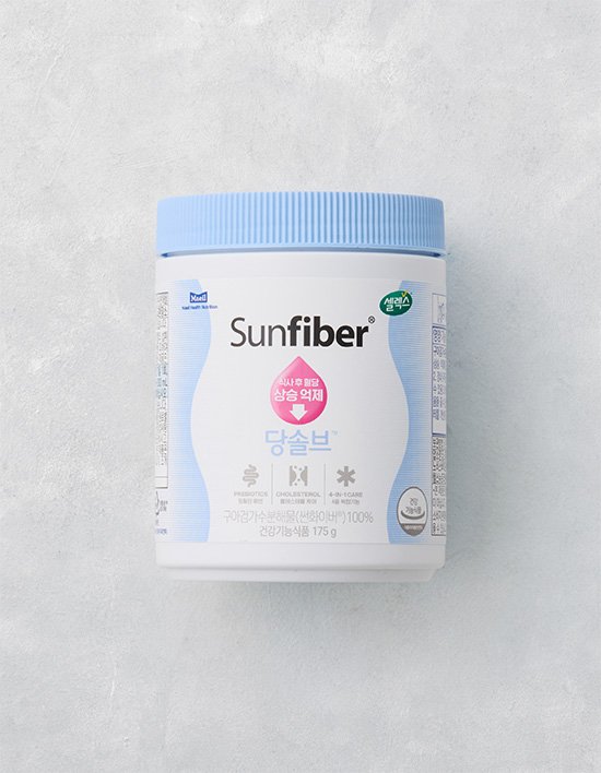 [셀렉스] 썬화이버 당솔브 구아검 혈당케어 프리바이오틱스 175g 1통