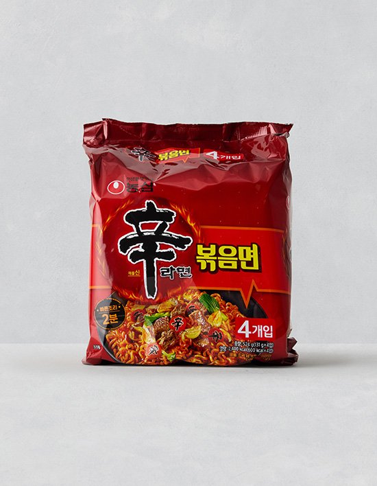 [농심] 신라면볶음면 멀티팩 4입