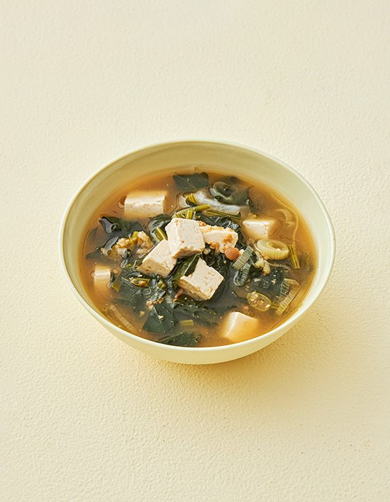 [킨더가든] 우리아이 시금치된장국