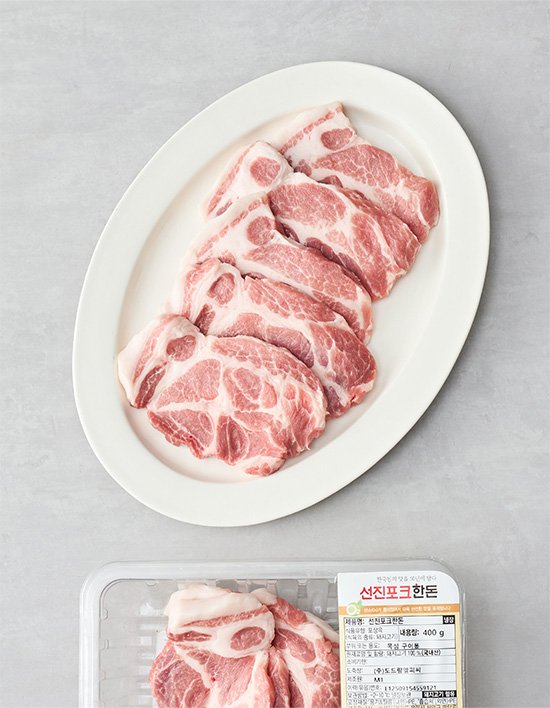 [선진포크한돈] 목살 구이용 400g