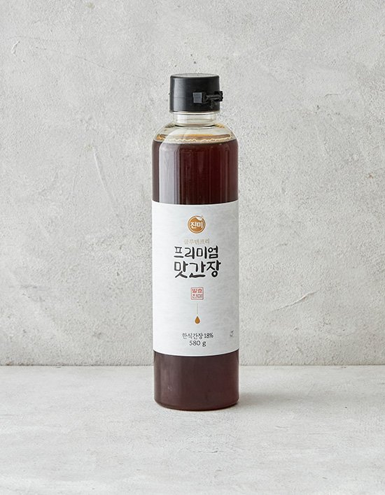 [진미] 글루텐프리 프리미엄 맛간장 580g