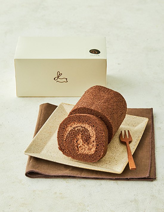 [한스케익] 초코 생크림 롤 380g