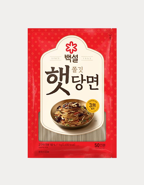 [백설] 햇당면 1kg