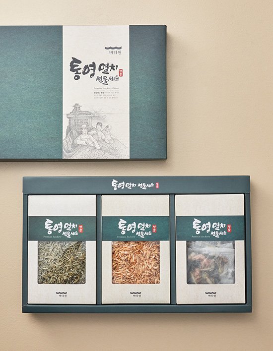 [선물세트] 바다원 실속 통영멸치 혼합세트