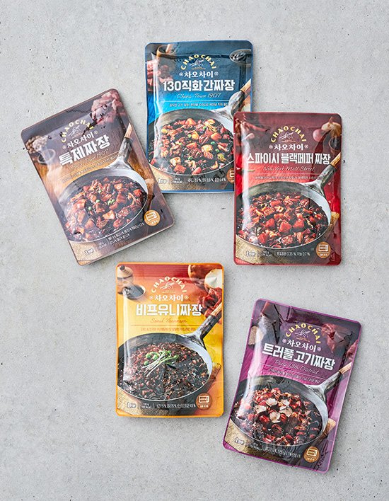 [차오차이] 중화 짜장덮밥소스 5종 (택1)