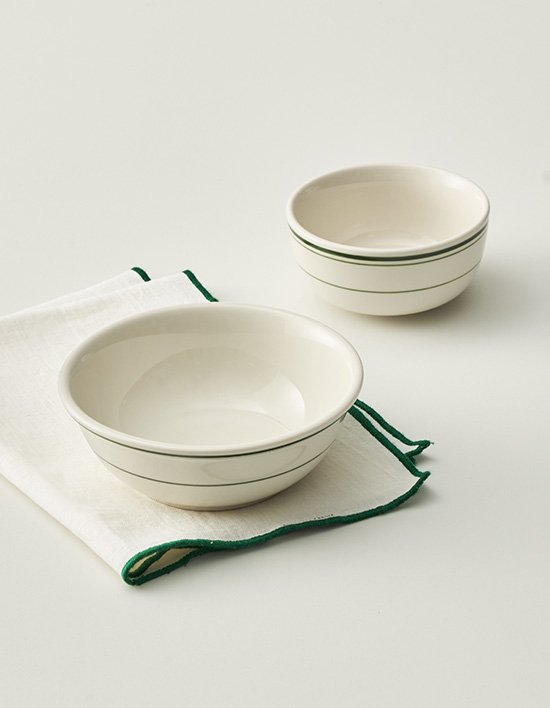 [턱스톤] 그린베이 밥&국공기 세트