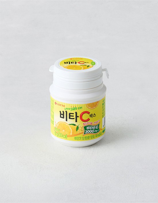 [롯데] 비타C 박스 캔디(용기) 65g