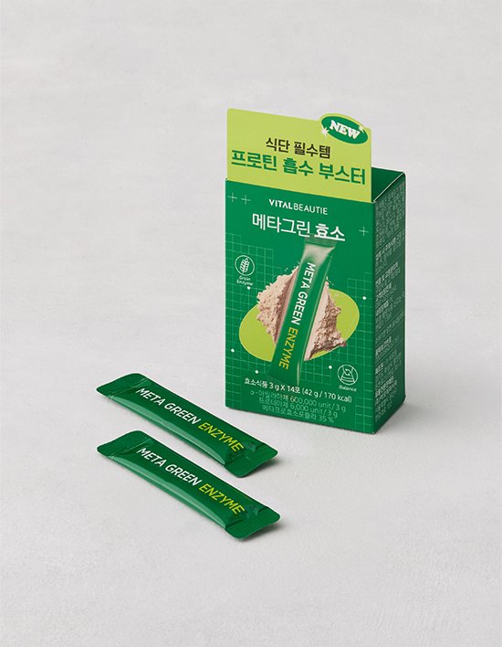 [바이탈뷰티] 메타그린 효소 14입