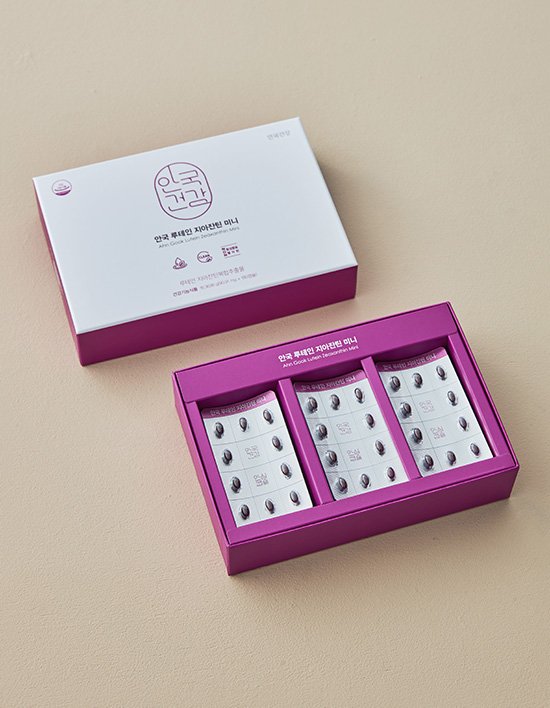 [선물세트] 안국건강 루테인지아잔틴 미니 (180일분)