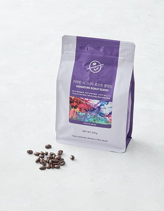 [커피빈] 시그니처 로스트 블렌드 원두 200g