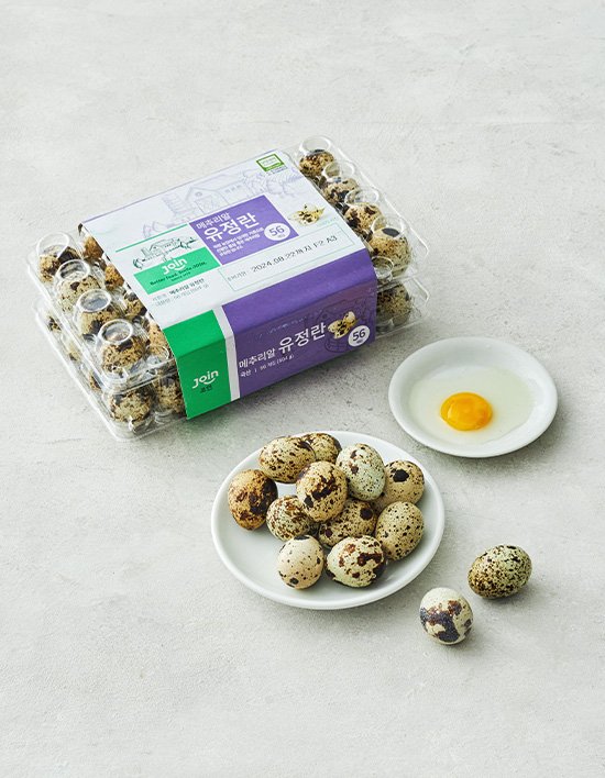 [조인] 유정 메추리알 56개입