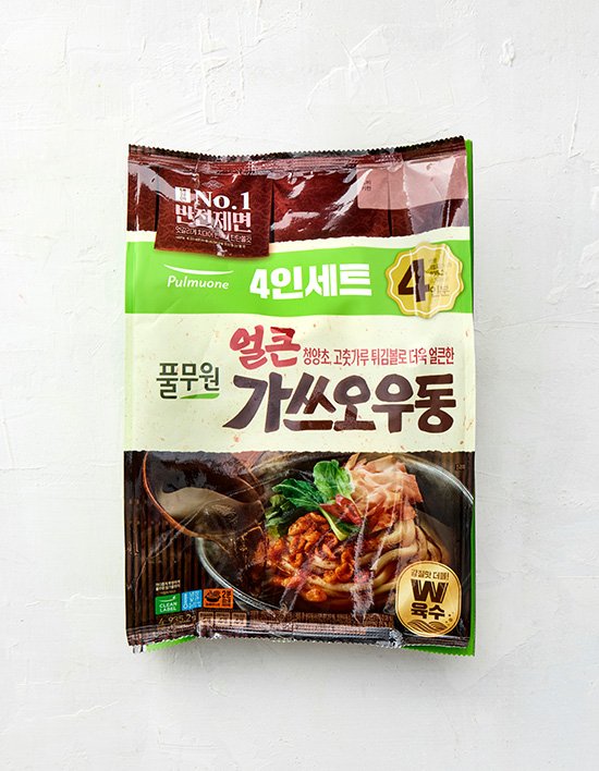 [풀무원] 얼큰 가쓰오 우동 (4인분)