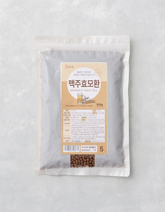 [윤고집] 맥주효모환 500g