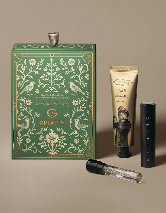 [옵타움] 퍼퓸 핸드크림 & 섬유향수 해피니스 부스터 (선물세트)