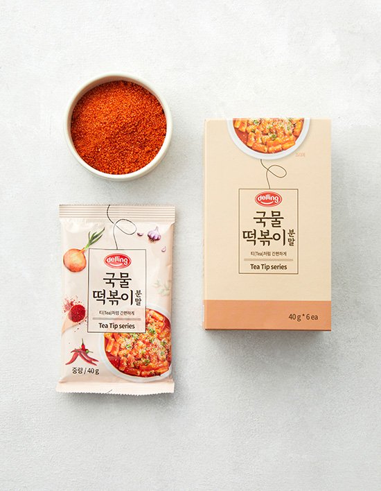 [델링] 국물떡볶이  (분말형) 40gx6개입 