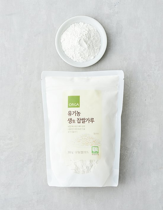 [올가] 유기농 생찹쌀가루 350g