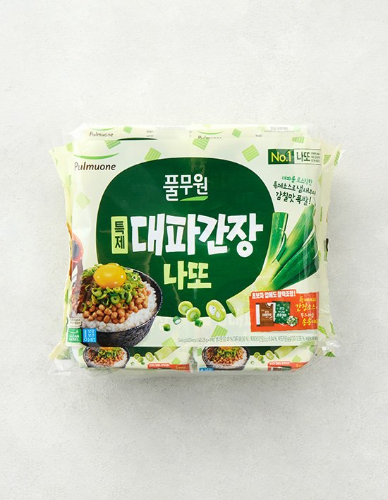 [풀무원] 특제 대파 간장 나또 8개입