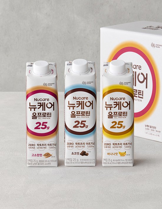 [대상웰라이프] 뉴케어 올프로틴 버라이어티팩 (6입)