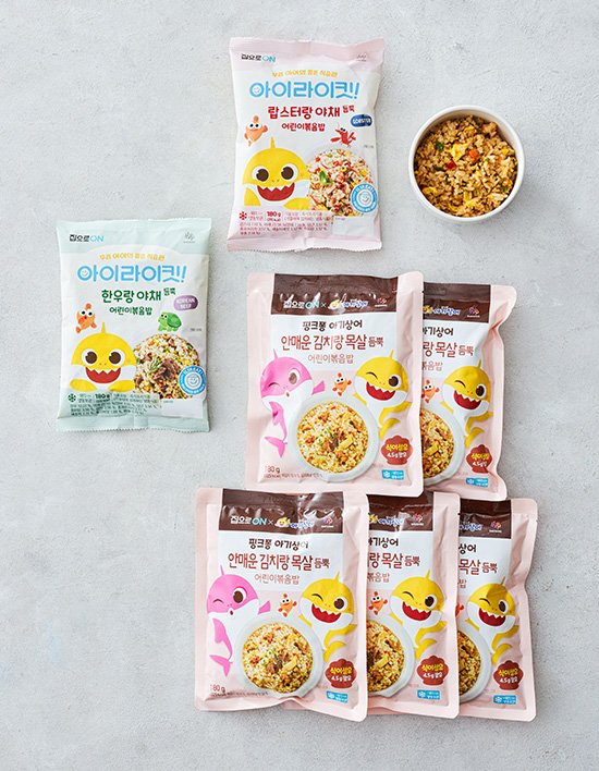 [집으로 ON] 어린이 볶음밥 3종 (5개입) (택1)