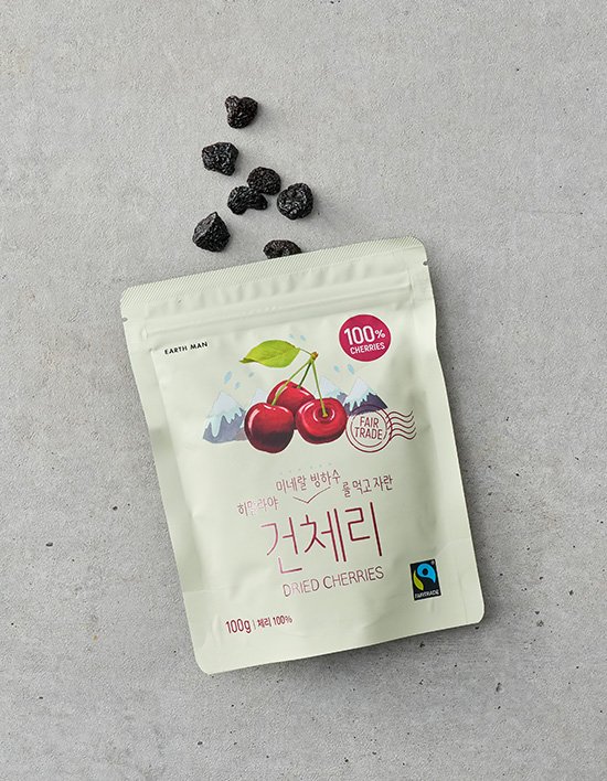 [어스맨] 무설탕 공정무역 히말라야 건체리 100g