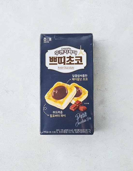 [해태] 후렌치파이 쁘띠 초코 179g