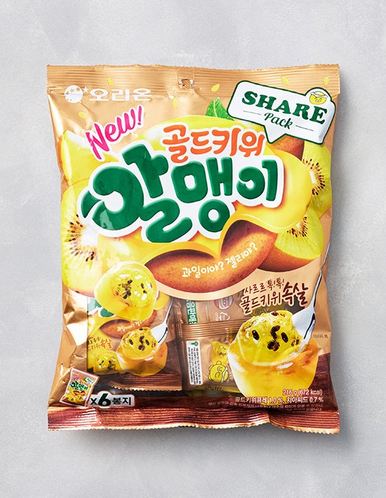 [오리온] 골드키위 알맹이 216g