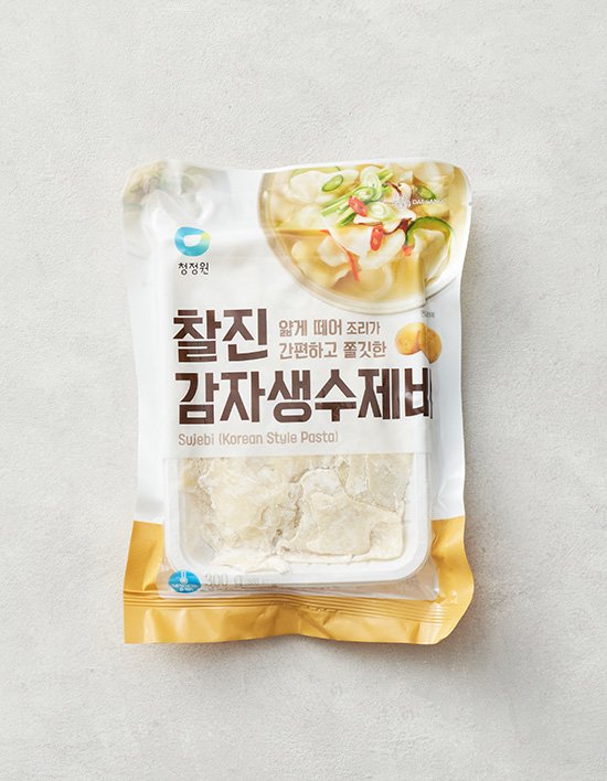 [청정원] 찰진 감자 생수제비 300g