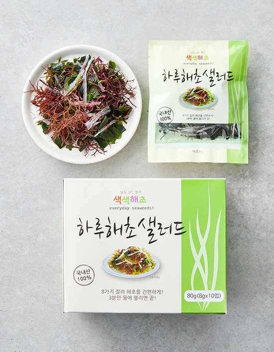 [남도2대명가] 색색 하루해초 샐러드 8g X 10입