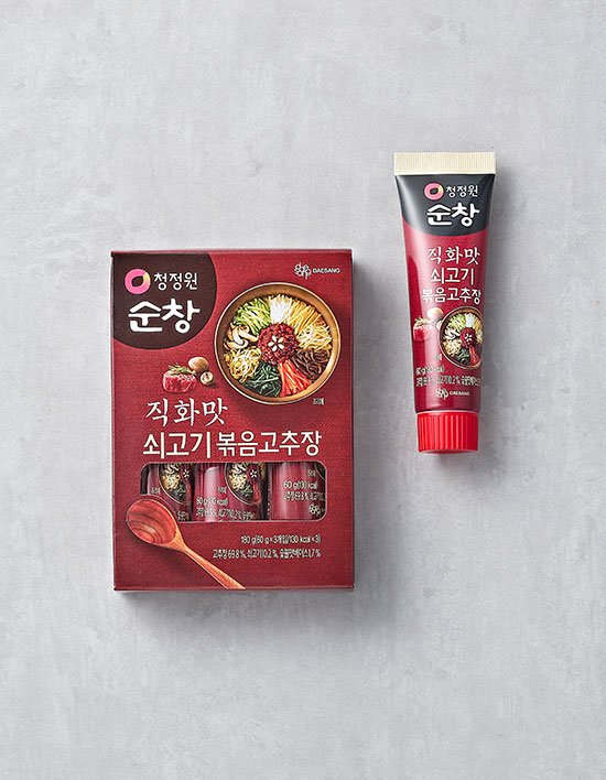 [청정원]직화맛쇠고기볶음고추장 60g*3ea