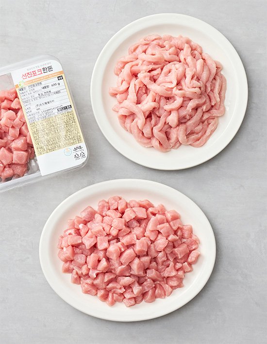 [선진포크한돈] 등심 카레용/잡채용 400g 2종 (냉장)
