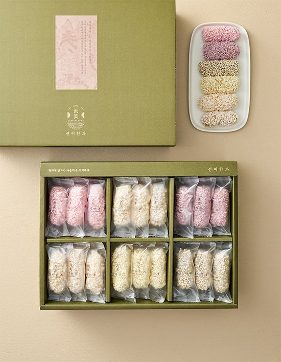 [선미한과] 청송 강릉모둠 유과세트