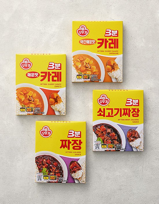 [오뚜기] 3분 카레&짜장 7종 (택1)