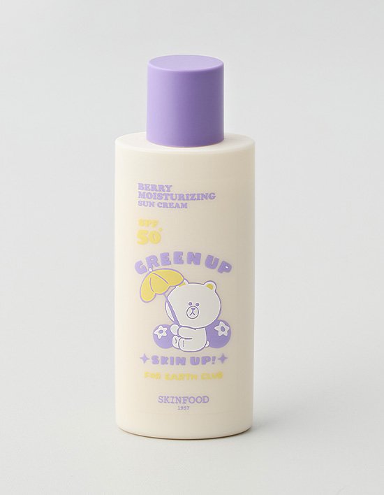 [스킨푸드] 라인프렌즈 베리 수분 선크림 100ml 대용량 기획