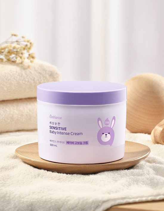 [베비언스] 세상순한 센서티브 베이비 고보습 크림 500ML