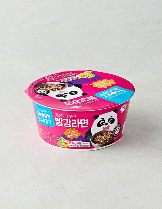 [푸디버디] 빨강라면 컵