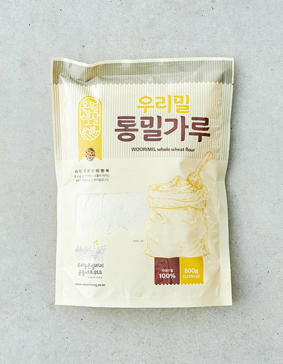 [우리농] 30주년 우리밀 통 밀가루 800g